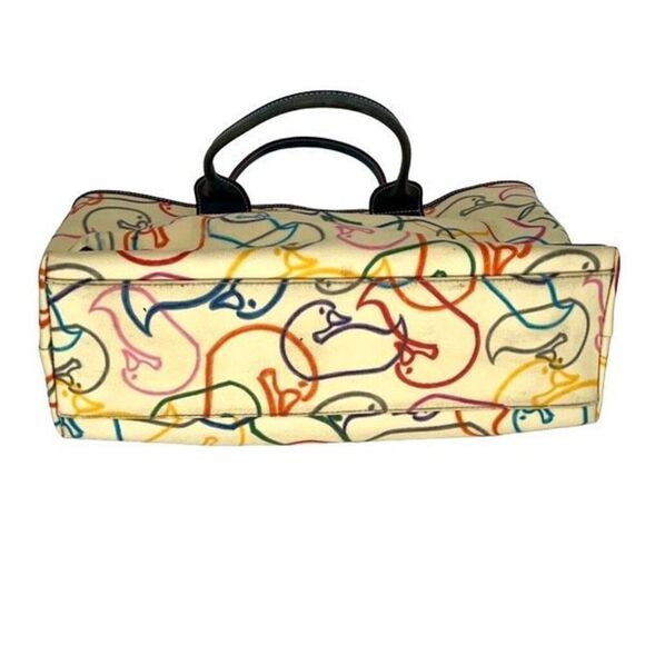 DOONEY & BOURKE BELLA SHOPPER ROYAL BLUE TOTE 17w x 13h x 4.5” XLARGE PURSE - Picture 4 of 16